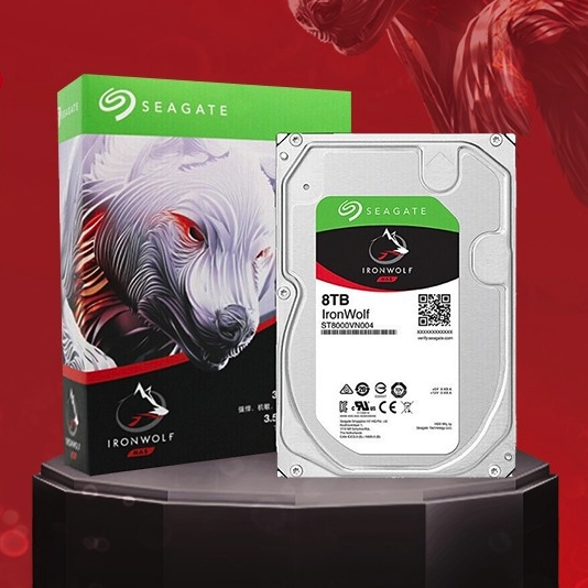 京东PLUS：希捷 酷狼 3.5英寸SATA机械硬盘 8TB 1441.76元