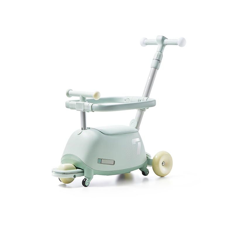 babycare雙子滑板車兒童滑板車1-3歲多功能遛娃神器寶寶滑滑車 螺旋藻綠 557.81元（需領(lǐng)券）