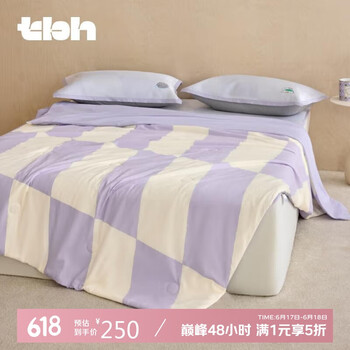 野兽派家居 tbh Z系列 大象出走凉感针织夏被 200x230cm