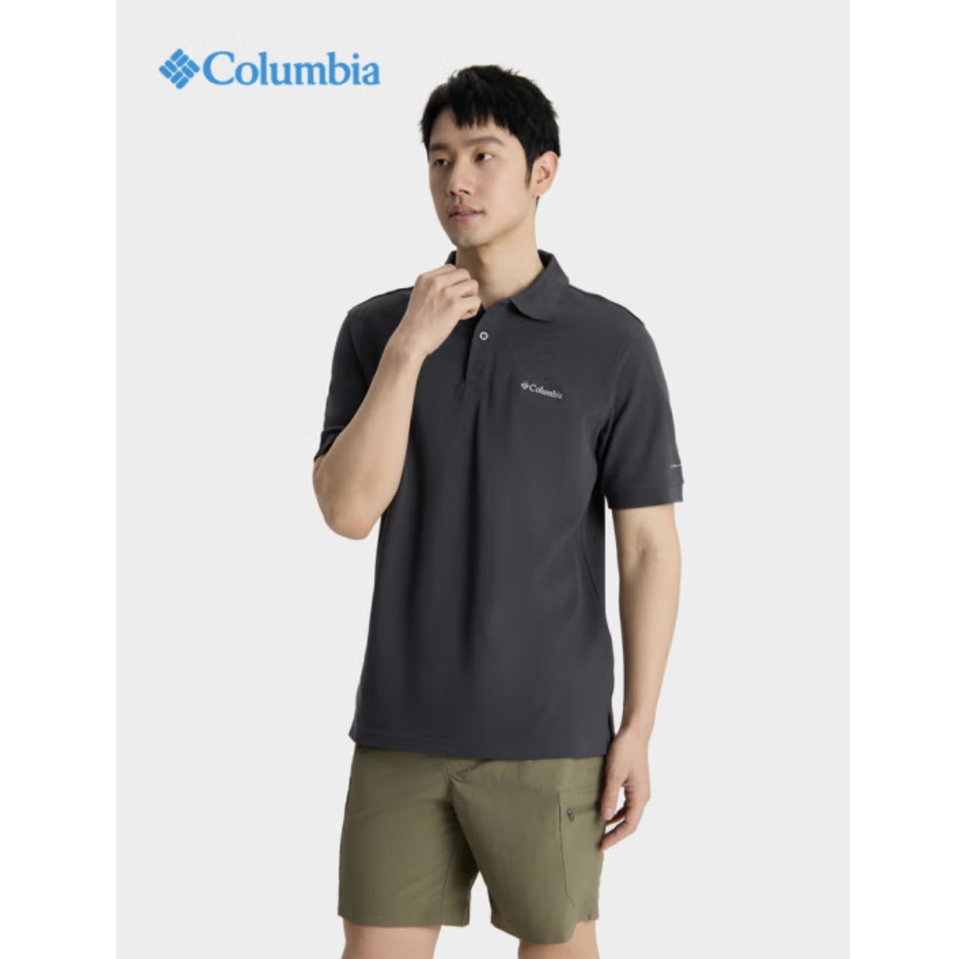 哥伦比亚 男吸湿速干运动短袖POLO衫 XE9173 224.81元