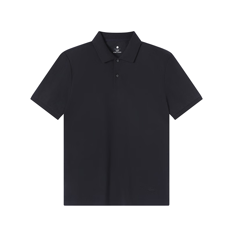 22点开始：京东京造 桑蚕丝POLO短袖 2XL 黑色 169元