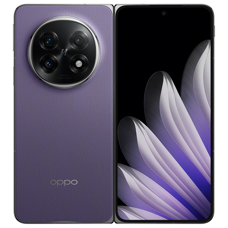 微信小程序：OPPO Find N5 5G折叠屏手机 16GB+512GB 暮紫 8999.05元包邮（券后8199.05元）