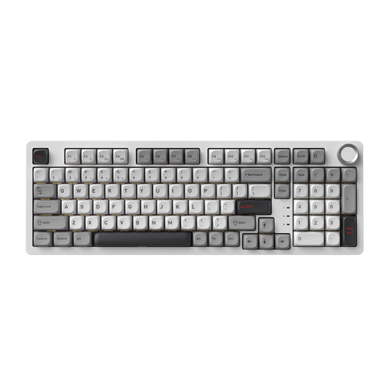 再降价：SKN 青龙4.0 三模机械键盘 雷 TTC烈焰红轴V2 RGB 249.9元（需领券）