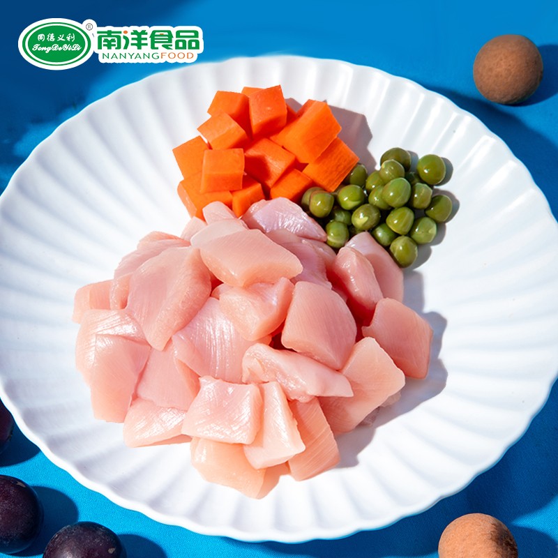 同德义利 鸡腿肉丁 1kg 8.51元
