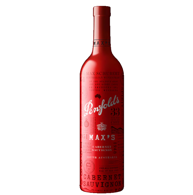Penfolds 奔富 麦克斯赤霞珠干红葡萄酒750ml*2支 ￥166.26