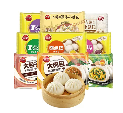 三全 早餐包点 选10件赠1件 3.63元