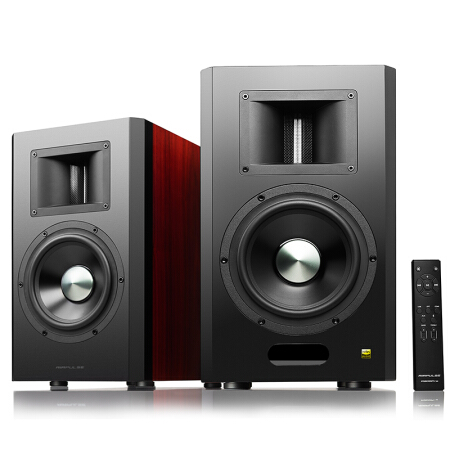 国家补贴、PLUS会员：漫步者 AIRPULSE A300 Pro 居家 HI-FI音箱 樱桃红 5388.2元