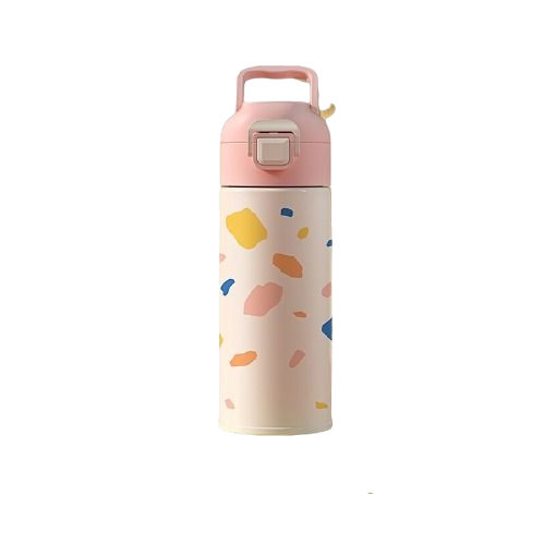 富光 智趣系列 WFZ1146-400 保温杯 400ml 粉色 42.42元