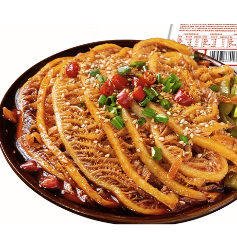品品 冷吃千层肚贡菜双拼 香辣红油味835g 休闲零食 源头直发 32.91元