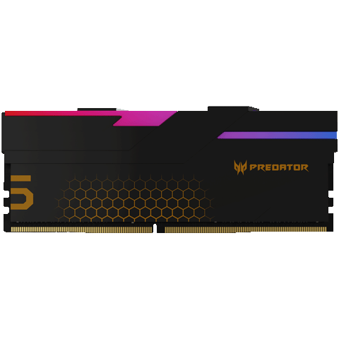 PLUS会员：PREDATOR 宏碁掠夺者 48G(24G?)套装 DDR5 6000频率 台式机内存条 Hermes冰刃系列 RGB灯条(C28) 石耀黑 963.76元包邮