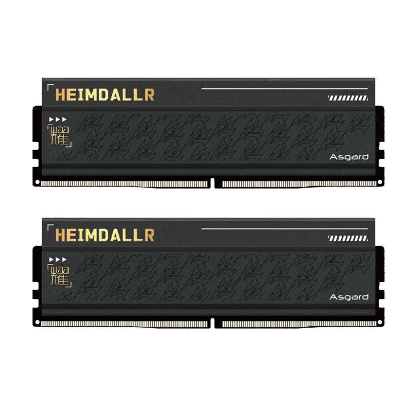 阿斯加特（Asgard）32GB(16GBx2) DDR5 6000 臺式機內(nèi)存條 海姆達爾 馬甲條 國產(chǎn)顆粒 CL36 黑厚甲 576.11元（用券556.11）