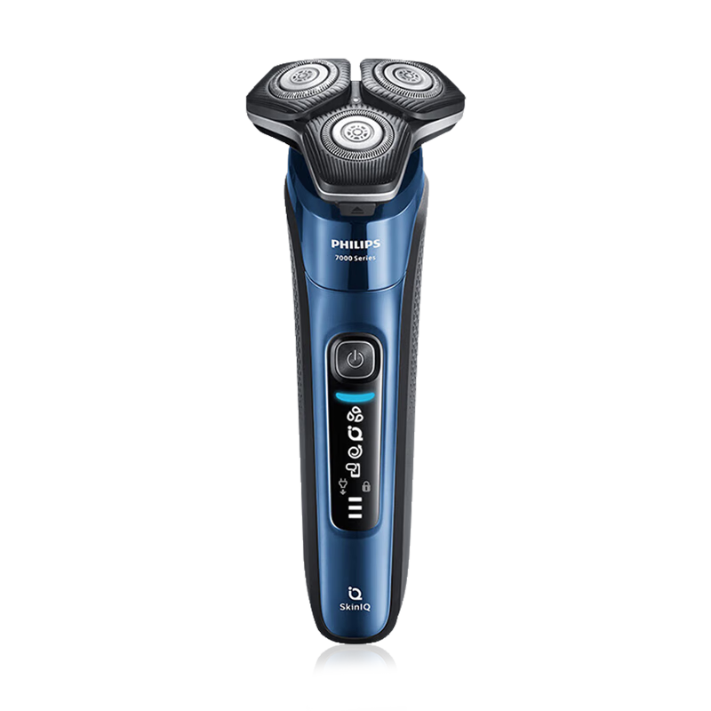 飞利浦（PHILIPS）电动剃须刀S7388/07 全新7系SkinIQ蜂巢系列 肌能感应智能刮胡刀干湿双剃男生礼物 S7388/07 568.4元（需领券）