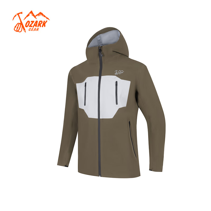 奥索卡 GEAR户外冲锋衣男女同款登山滑雪服 （3色可选） 289.4元