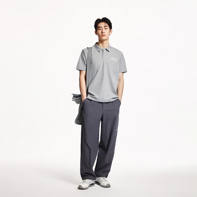 杰克琼斯 男士翻领速干POLO衫 券后105.7元