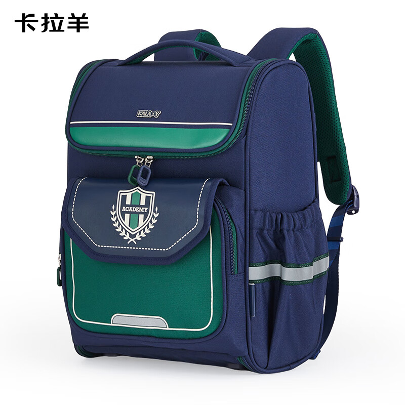 Carany 卡拉羊 小學生減負護脊書包 五維防下墜 18L 158.1元