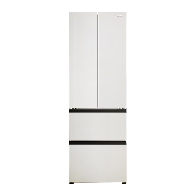 PLUS：松下（Panasonic）Xtra小法棍冰箱 400升 法式多门冰箱 超薄变频 NR-XG41PEB-W 2427.35元（晒单返50元，赠品折现150元）