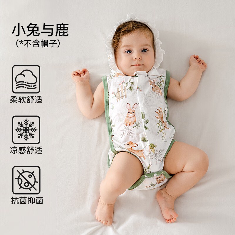 歐孕 薄款寶寶連體衣 多款任選 × 2件 28.8元（需領(lǐng)券，合14.4元/件）(微信小程序購買)