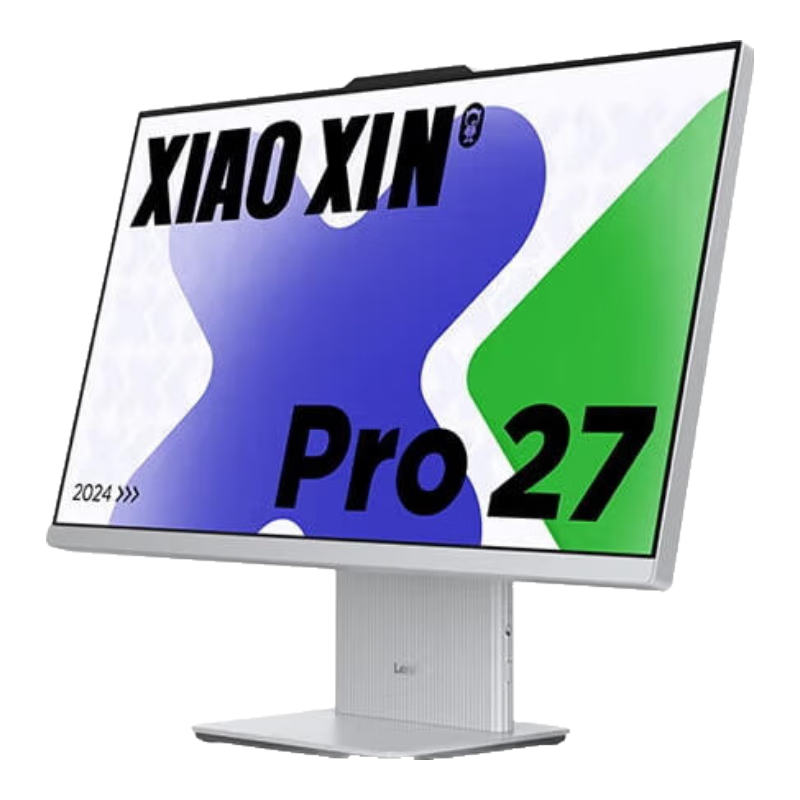 plus：聯(lián)想小新Pro 27一體臺式電腦27英寸2.5K高刷屏(13代i9-13900H 32G DDR5內存1TB SSD )云影 國家補貼20﹪ 5451.21元