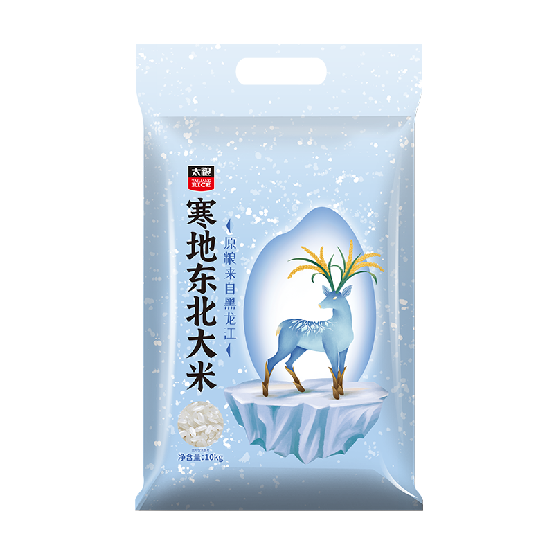 PLUS會員：太糧 寒地東北大米 20斤＊4件 151.68元包郵（合37.92元/件）