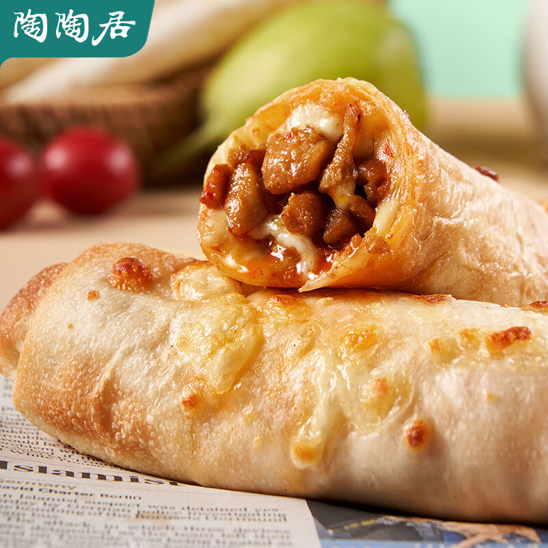 陶陶居（89元选6袋）早餐包点组合套餐叉烧核桃包点心肠粉速食顺丰快递1 芝士鸡肉卷120g*1袋 89元（合14.83元/件）