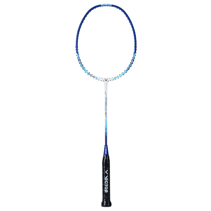 VICTOR TK-ONE 羽毛球拍全碳素进攻型超轻高磅 珠光白 4U已穿线 168元