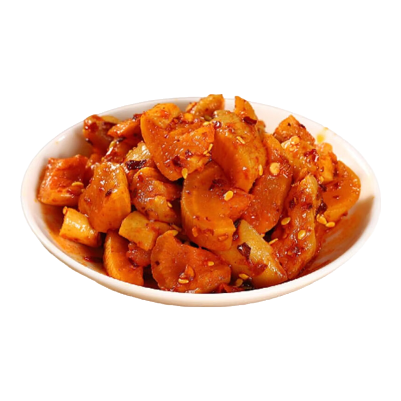 京喜 麻辣萝卜干250g*1袋 1元包邮