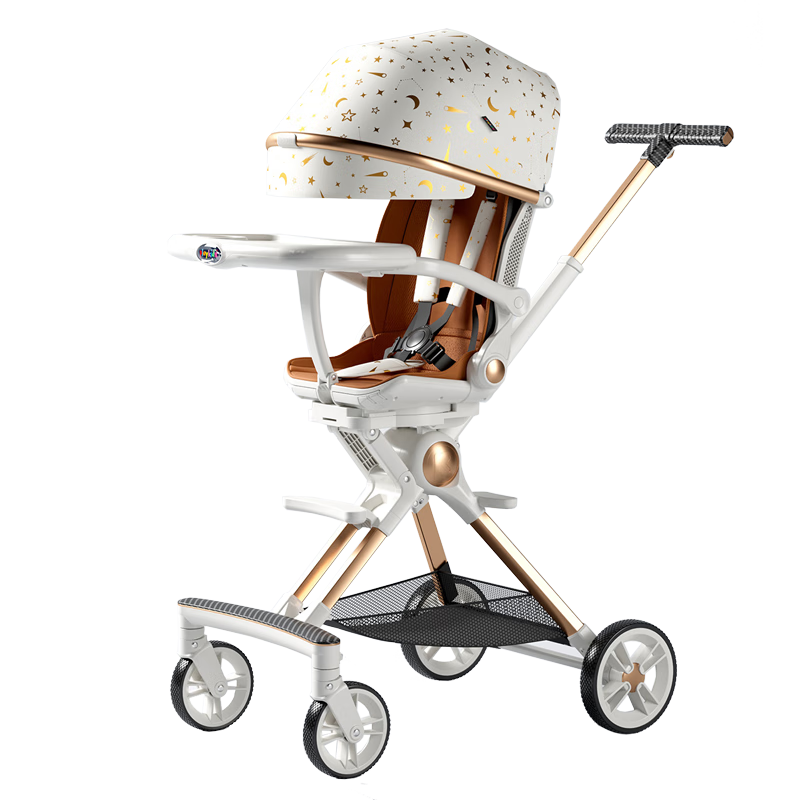 普洛可（PLAYKIDS） 遛娃神器 X7-3 双向高景观可坐可躺睡轻便 559.1元