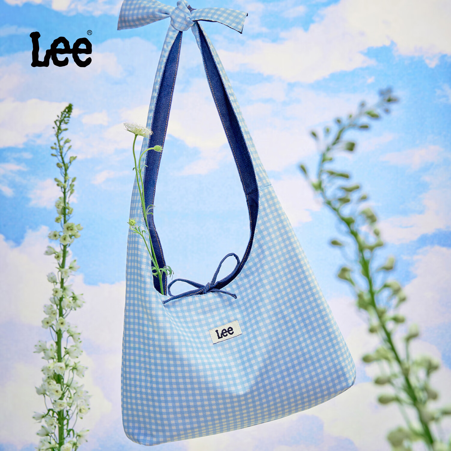 Lee 双面结大容量托特包 清仓！ 券后84元