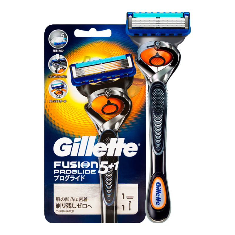 吉列（Gillette）吉列（Gillette）锋隐致顺剃须刀手动刮胡刀胡须刀头锋速5层刀片 致顺 1刀架 1刀头 32.79元