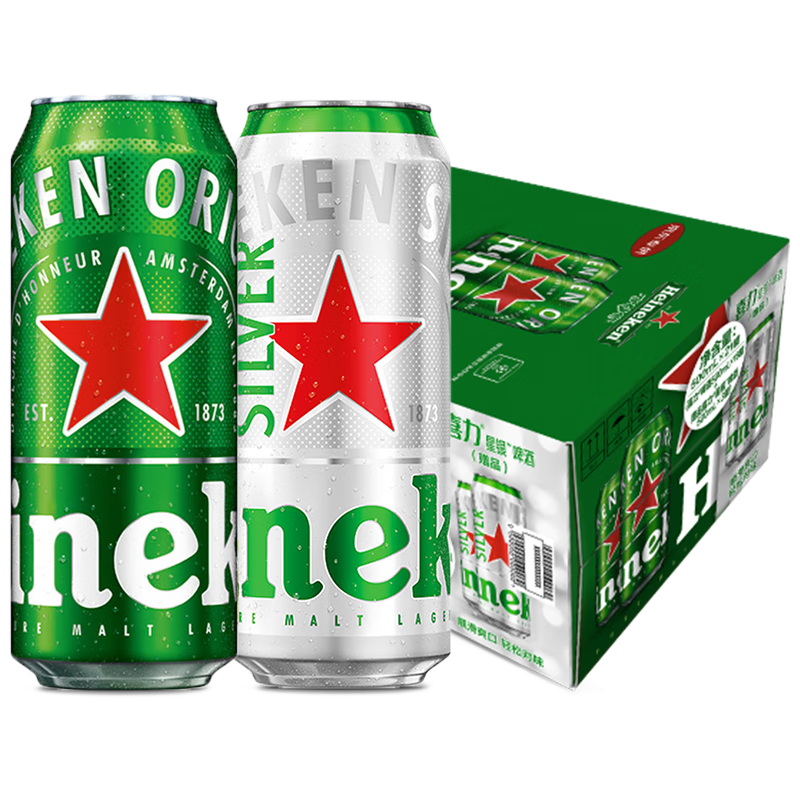 微信小程序：喜力 啤酒 330ml*15罐 60元包邮（需领券）
