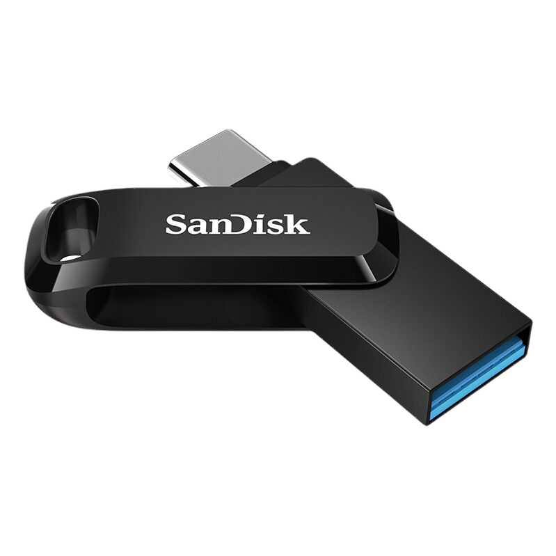 SanDisk 128GB Type-C U盘 DDC3 黑色 400MB/s 64.9元