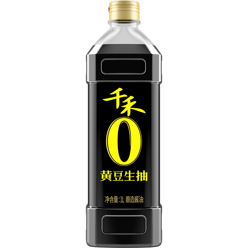 千禾 黄豆生抽 1L 18.63元（需领券，合9.31元/件）