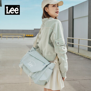 Lee 户外潮流斜挎包单肩通勤骑行背包 4色可选