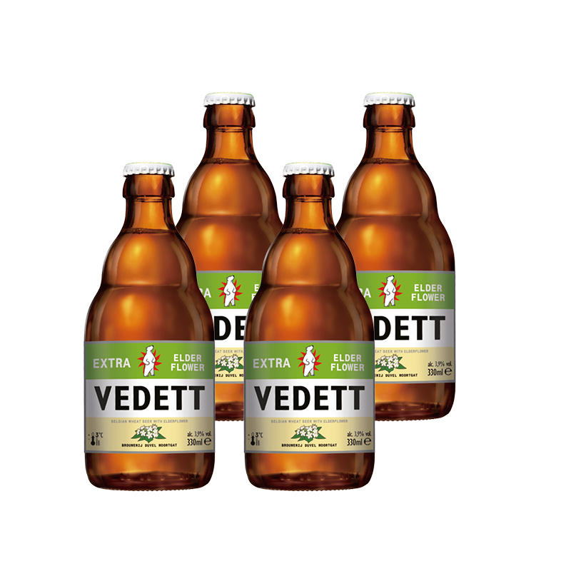 Vedett Extra White/白熊 果味组合 瓶装啤酒 330ml 4瓶 107.85元（合35.95元/件）（需叠加25-5优惠券）