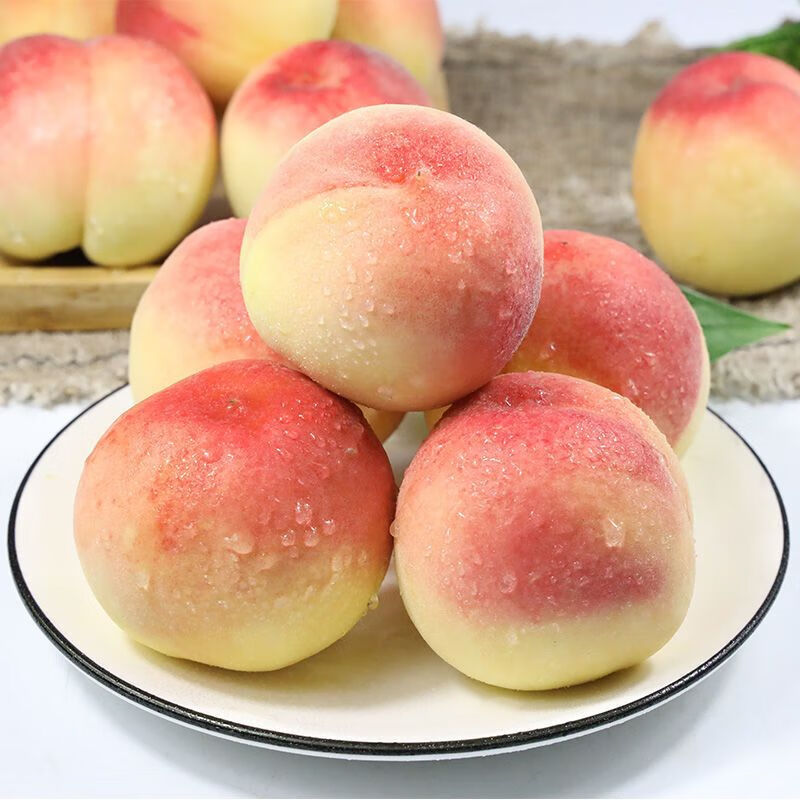 山西水蜜桃 净重2.5斤 单果100g起 9.8元（需领券）