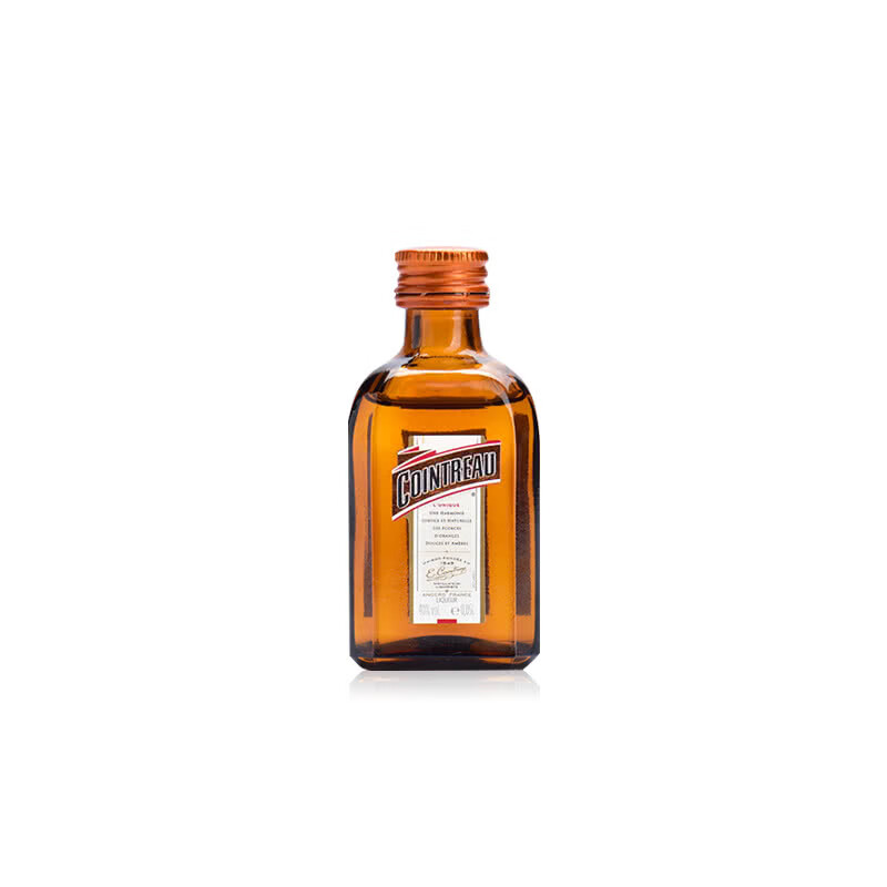 COINTREAU 君度 橙酒力娇酒利口酒 50ml 基酒 4.9元