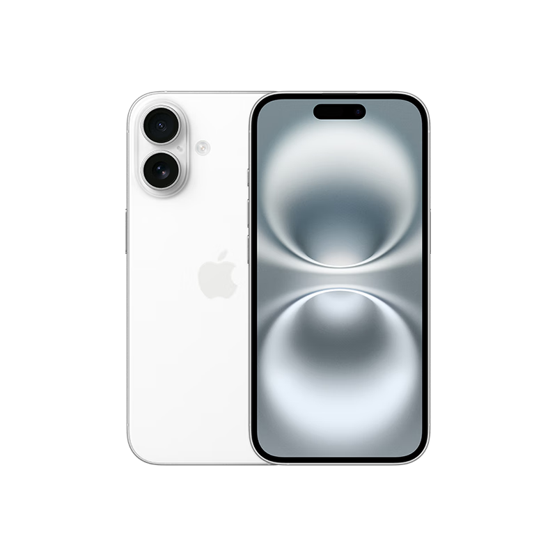 Apple/苹果 iPhone 16 手机 双卡双待 白色 128G 4688.6元