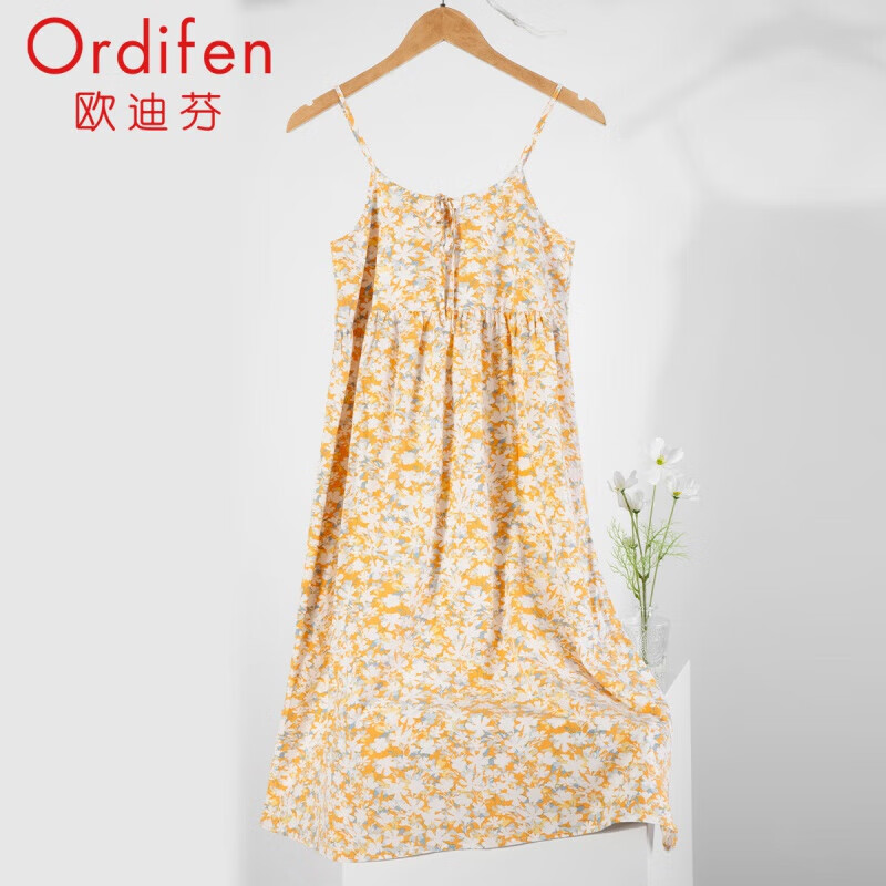 Ordifen 欧迪芬 碎花吊带裙 23元（需买3件，需用券）