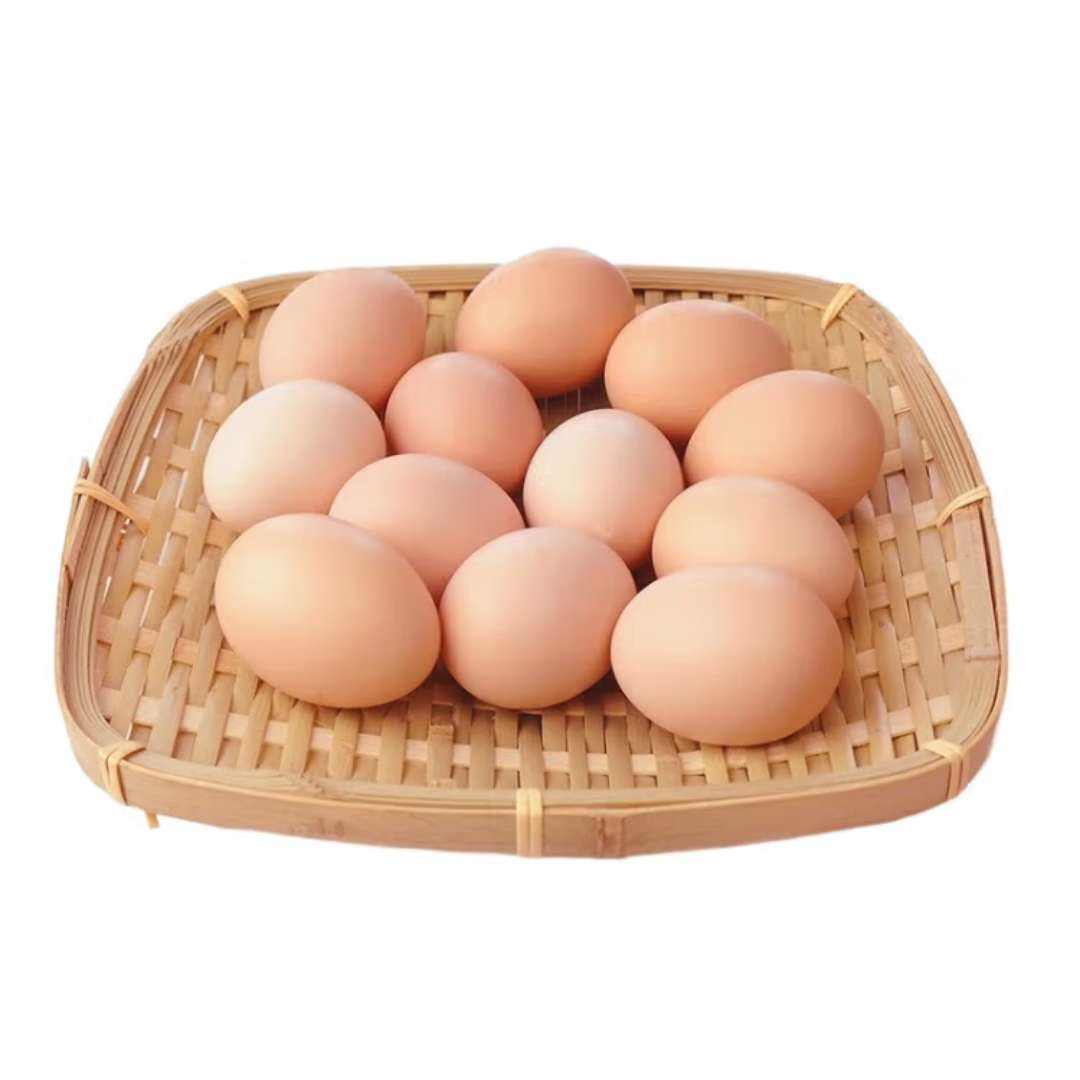 谷物鲜鸡蛋 农户散养新鲜鸡蛋 单枚50g±5 10枚（50克/枚） 2.52元（需领券）