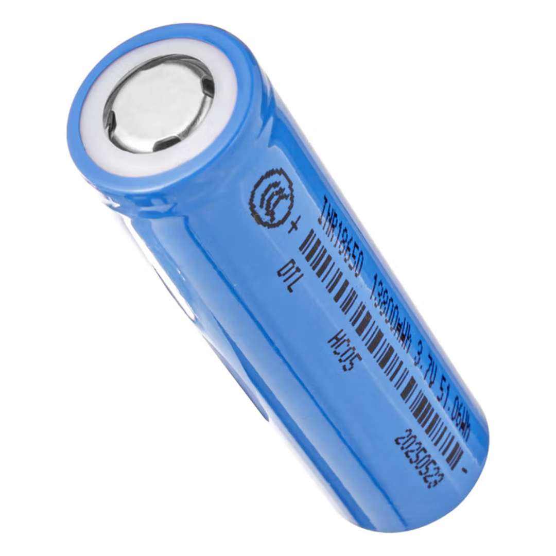 18650锂电池 3.7v 平头正极(13800) 2节装 3.45元（需领券）