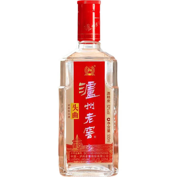 泸州老窖 头曲 500ml、52度、6瓶 374元