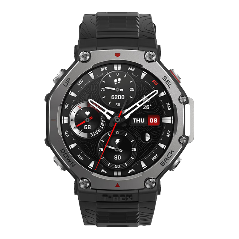 Amazfit/跃我 T-Rex 2 智能手表 午夜黑 1334.94元（需领券）