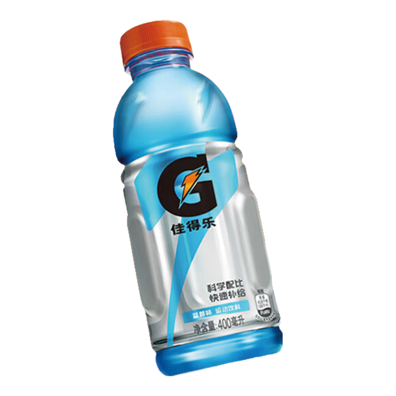 佳得乐 电解质 运动功能饮料 400ml 蓝莓味*15 22.86元