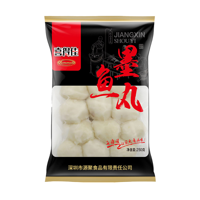 喜得佳 墨鱼丸 250g（任选5件） 7.8元