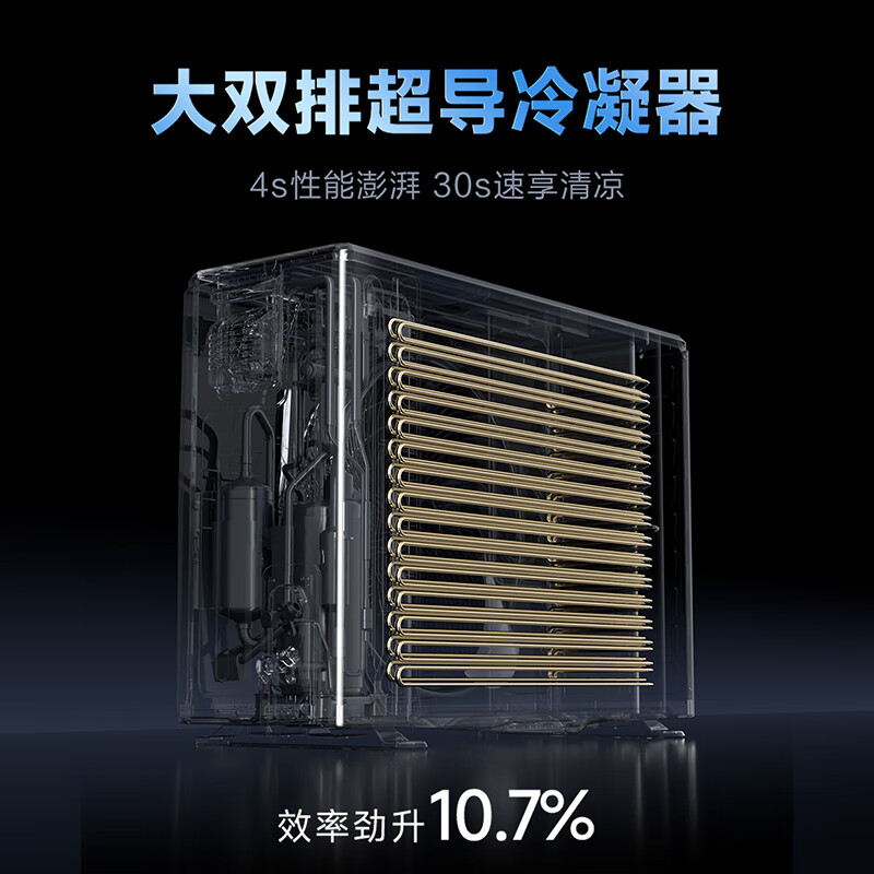 华凌 神机二代Pro系列 KFR-35GW/N8HE1ⅡPro 新一级能效 壁挂式空调 1.5匹 券后1878.28元
