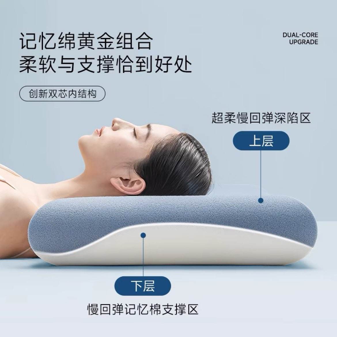 亚朵同款2代升级版Pro枕芯42*70*6cm 59元（需领券）