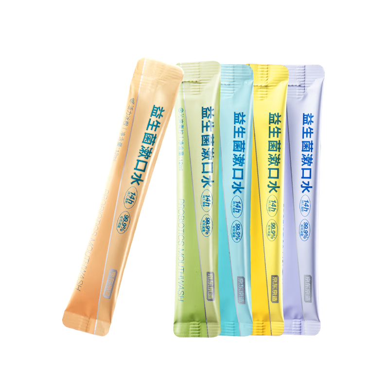 PLUS会员：京东京造 益生菌漱口水 5条 1.89元（需领券）