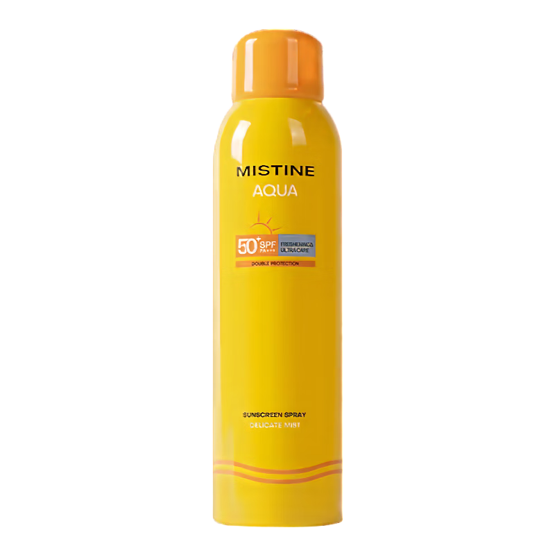 临期商品：Mistine 蜜丝婷 泰版小黄喷防晒喷雾180ml 19元