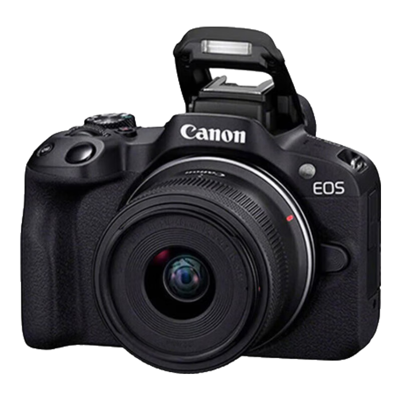 微信小程序、PLUS会员: Canon/佳能 EOS R50 微单相机 高清4K拍摄 黑色 RF-S18-45mm镜头套装 4529.05元（需领券）