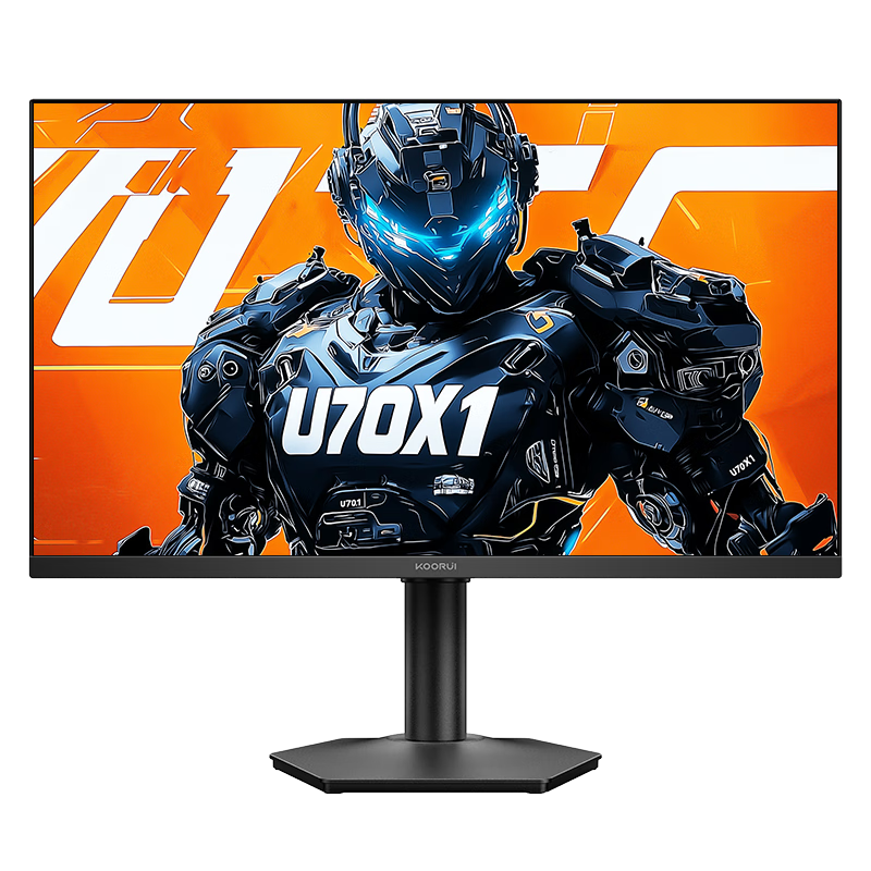 政府补贴：科睿 电竞电脑屏幕 U70X1 27英寸、4K、160Hz、320Hz、HDR400 1244.15元（需领券）可叠加几率券400减10到手1233.01